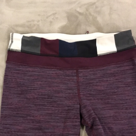 Lululemon crops size 6 - Picture 4 of 8
